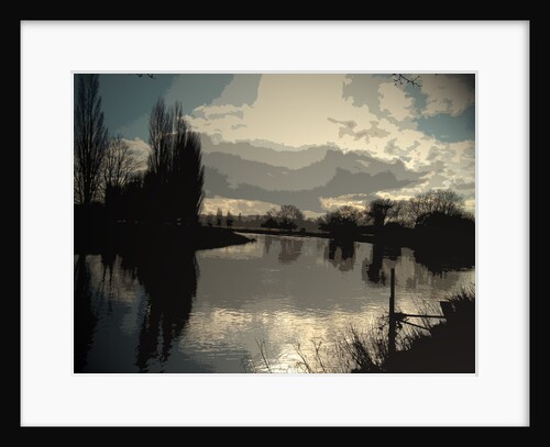 The River Trent at Barrow upon Trent by Sarah Smith