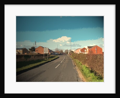 Derby and Sinfin Entrance Sign by Sarah Smith