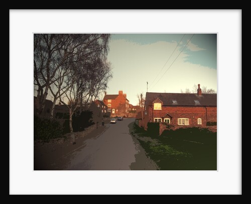Stanton by Bridge Village Scene by Sarah Smith