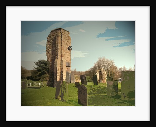 Remains of Former Church at Ticknall by Sarah Smith