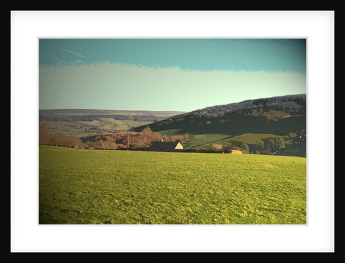 Grassland near Calton Houses by Sarah Smith