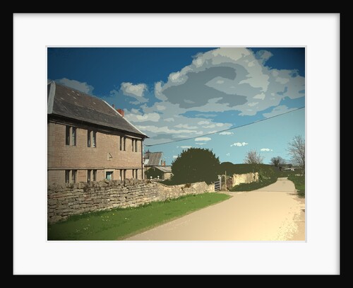 North Walls Lane and Farm by Sarah Smith