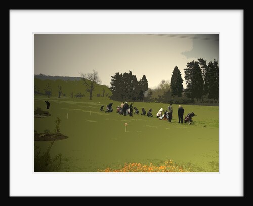 Practice Area and First Tee at Chevin by Sarah Smith