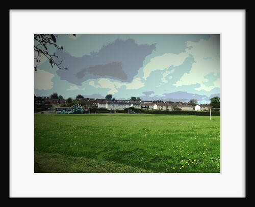 Playing Fields by the Mickley Estate by Sarah Smith