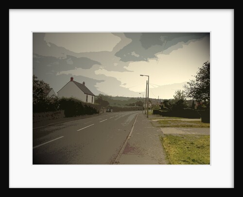Little Morton Road in North Wingfield by Sarah Smith