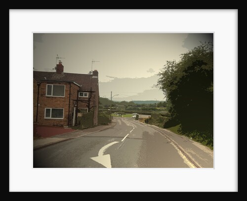 Nethermoor Road in Old Tupton by Sarah Smith