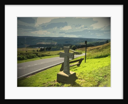 Overlooking High Bradfield from Kirk by Sarah Smith