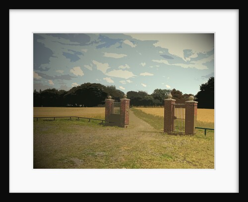 Entrance to Shirebrook Cemetery by Sarah Smith