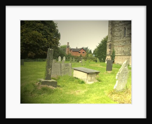 Churchyard Cross in Scropton by Sarah Smith