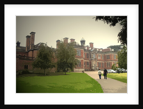 Sudbury Hall. A mixture of classical and local influences are evident in the architecture of this 17th century hall by Irene Johnson