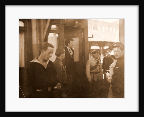 Nicolas train station, may designate the Vitebsky Station, Saint Petersburg, Russia by Anonymous