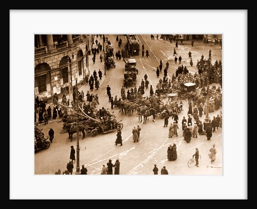 Demonstration of the War Invalids, Petrograd, April 1917, Saint Petersburg Russia by Anonymous