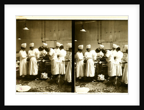 Japanese doctors operating on a patient's wound by Anonymous