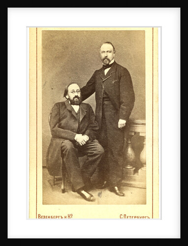 Konstantin Nikolaevich Leontev and Mikhail Nikiforovich Katkov by Anonymous