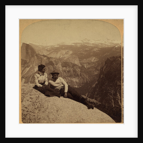 The Valley, Half Dome, Nevada Falls, Cap of Liberty and imposing Sierras (E.S.E.) from Eagle Peak, Yosemite, California, USA by Anonymous