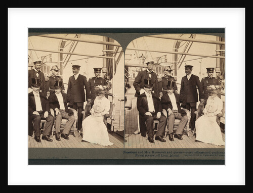 President and Mrs Roosevelt by Anonymous