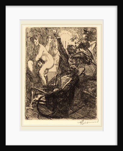 The Orgy (L'orgie) by Albert Besnard