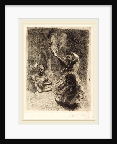 The Dancer of Tanjore (La bayadère de Tanjore) by Albert Besnard