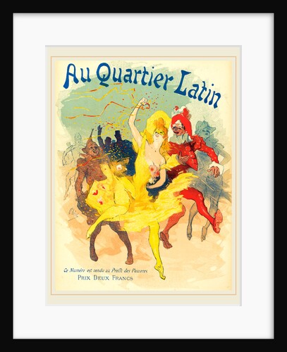 Au Quartier Latin by Jules Chéret