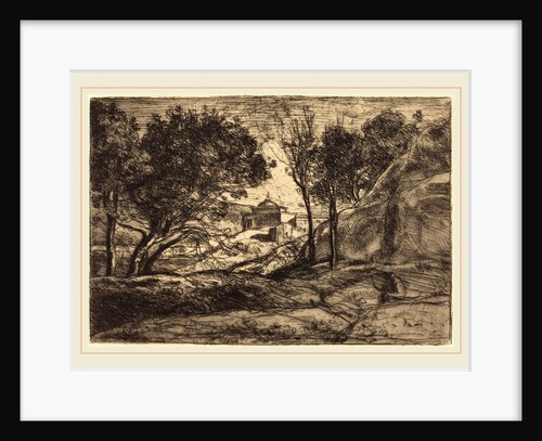 Souvenir of Tuscany (Souvenir de Toscane), c. 1845 by Jean-Baptiste-Camille Corot