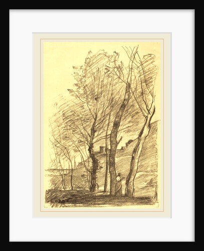 Reading Beneath the Trees (La Lecture sous les arbres), 1874 by Jean-Baptiste-Camille Corot