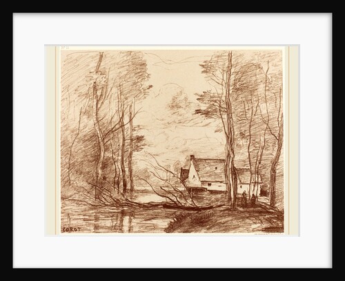 The Mill of Cuincy, near Douai (Le Moulin de Cuincy, pres Douai), 1871 by Jean-Baptiste-Camille Corot
