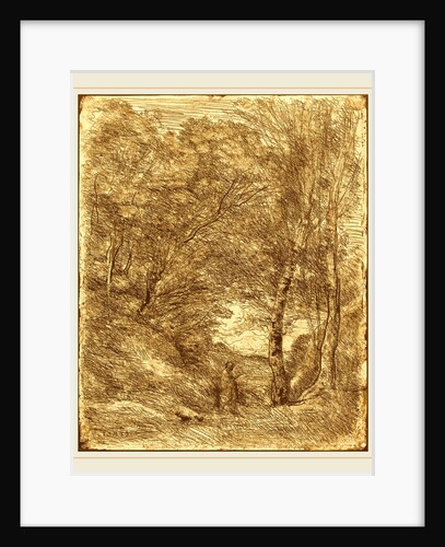 The Gardens of Horace (Les Jardins d'Horace), 1855 by Jean-Baptiste-Camille Corot