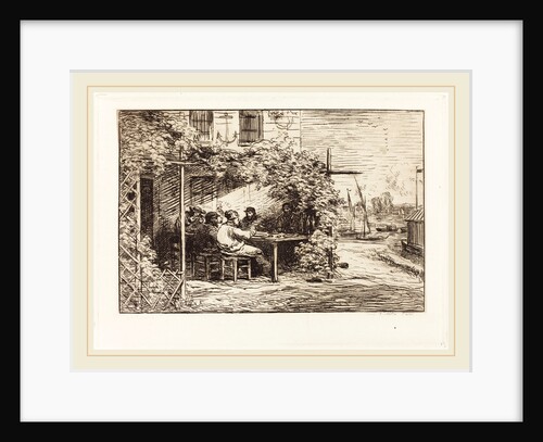 Lunch on the Way to Asnieres (Le Dejeuner du depart a Asnieres), 1862 by Charles-François Daubigny