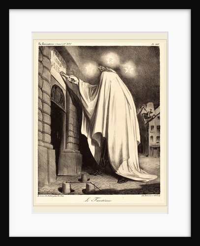 Le Fantome, 1835 by Honoré Daumier