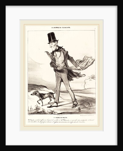 11 heures du matin, 1839 by Honoré Daumier