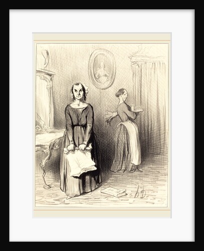 Ce Journal trouve mon ouvrage pitoyable, 1844 by Honoré Daumier