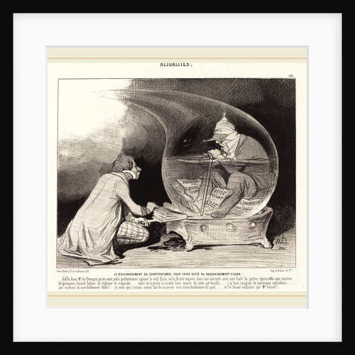 Le Rajeunissement du Constitutionnel, 1844 by Honoré Daumier