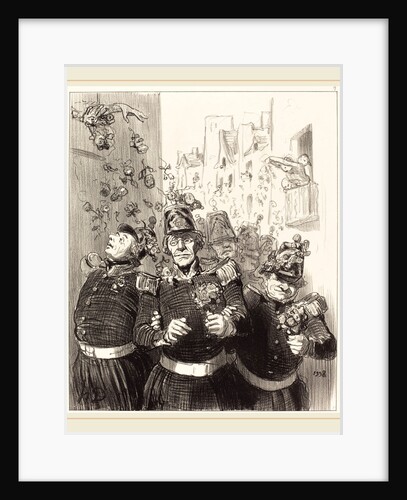Rifolard est plus charmé que jamais, 1848 by Honoré Daumier