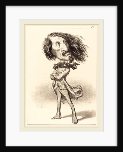 Lagrange, 1849 by Honoré Daumier