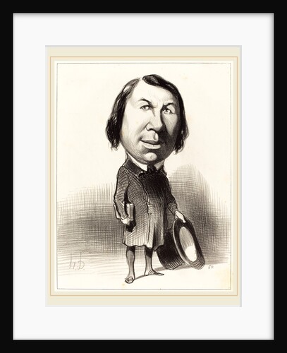 Comte de Montalembert, 1849 by Honoré Daumier