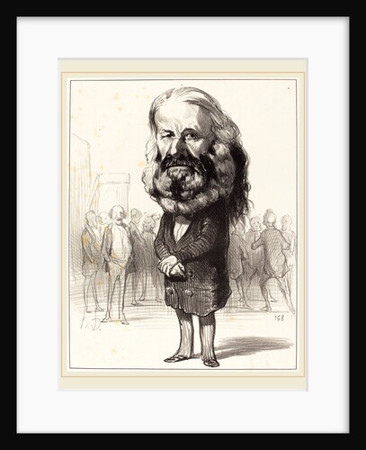 Jos. Ant. Ronjac, 1849 by Honoré Daumier