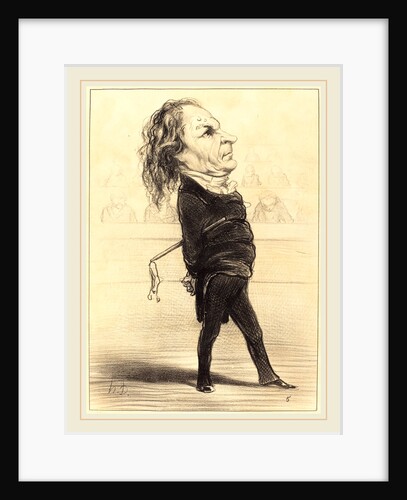 Alex. Thomas Marie, 1849 by Honoré Daumier