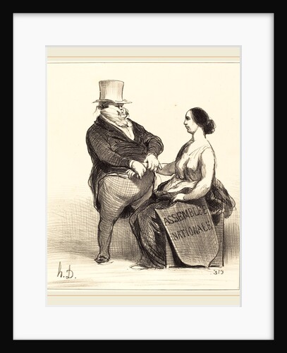 Docteur je ne suis pas aussi malade, 1851 by Honoré Daumier