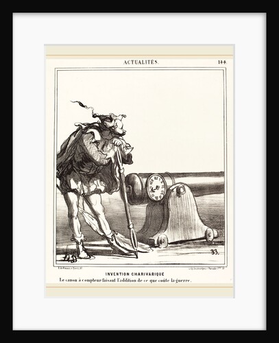Invention charivarique, 1868 by Honoré Daumier