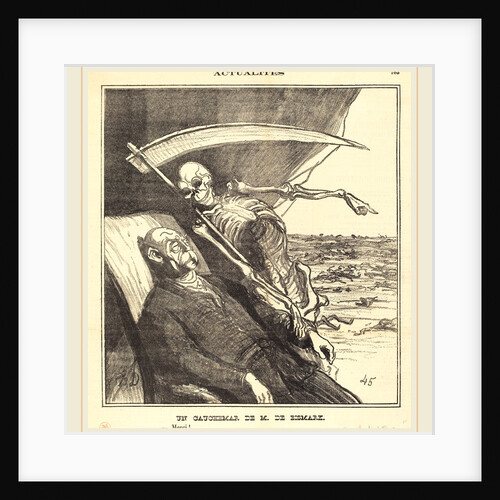 Un cauchemar de M. Bismarck, 1870 by Honoré Daumier