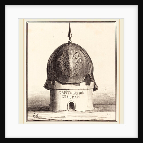 Le couronnement de son édifice, 1870 by Honoré Daumier