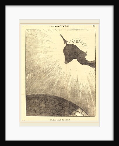 L'éclipse sera-t-elle totale?, 1871 by Honoré Daumier