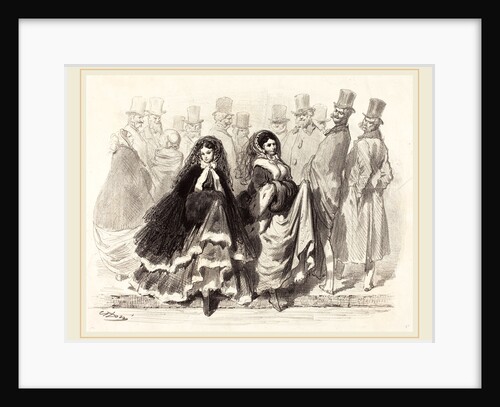 Street Scene, 1854? by Gustave Doré