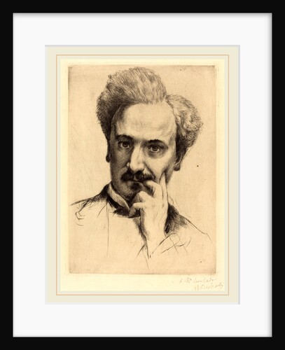 Henri Rochefort by Marcellin-Gilbert Desboutin