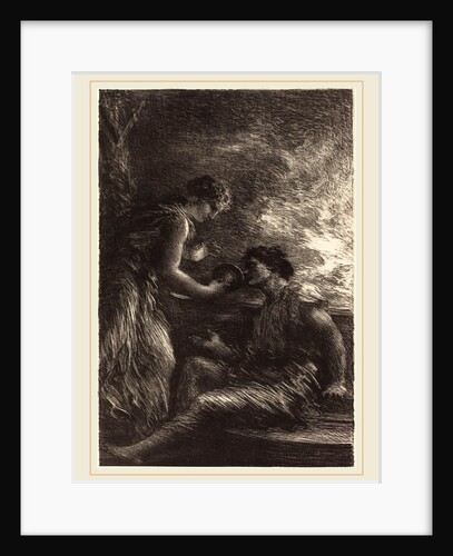 Sieglinde and Siegmund from Act I of The Valkyrie by Henri Fantin-Latour