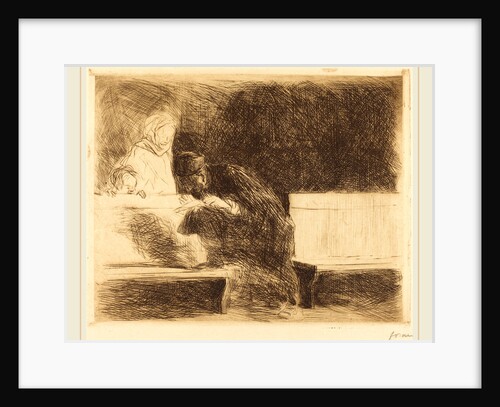 Lawyer Going through a Brief by Jean-Louis Forain