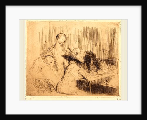 A Dive at Montmartre by Jean-Louis Forain