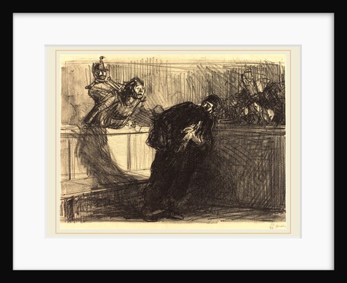The Lawyer Abused by Jean-Louis Forain
