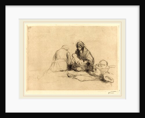 The Rest on the Flight into Egypt by Jean-Louis Forain