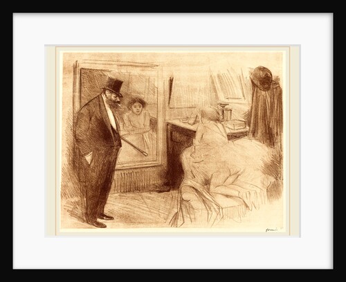 The Dancer's Dressing Room (second plate), 1894 by Jean-Louis Forain